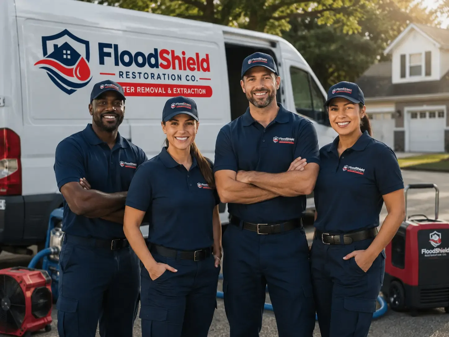 Flood Damage Restoration company in Zenia, CA